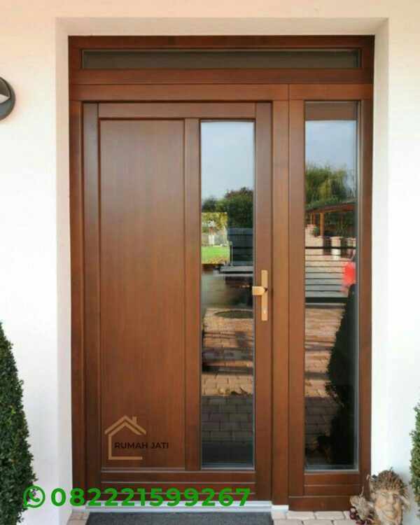 Pintu Depan Minimalis Jati