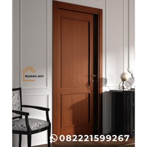 Daun Pintu Kamar Minimalis Klasik Elegant Kayu Jati